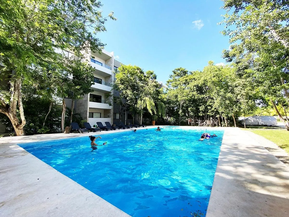 Apartmán Departamento Brisa Tropical En Residencial De Lujo Playa del Carmen Mexiko