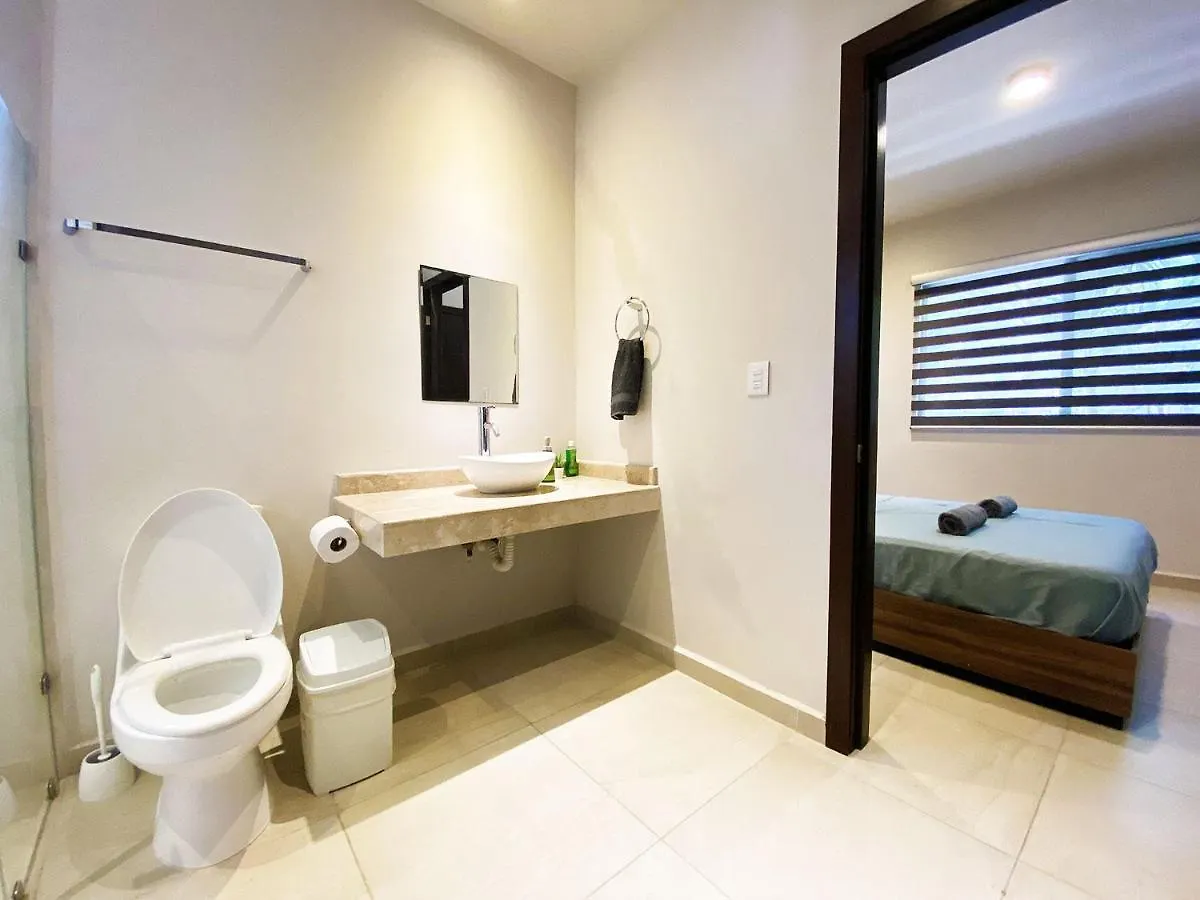 Apartmán Departamento Brisa Tropical En Residencial De Lujo Playa del Carmen