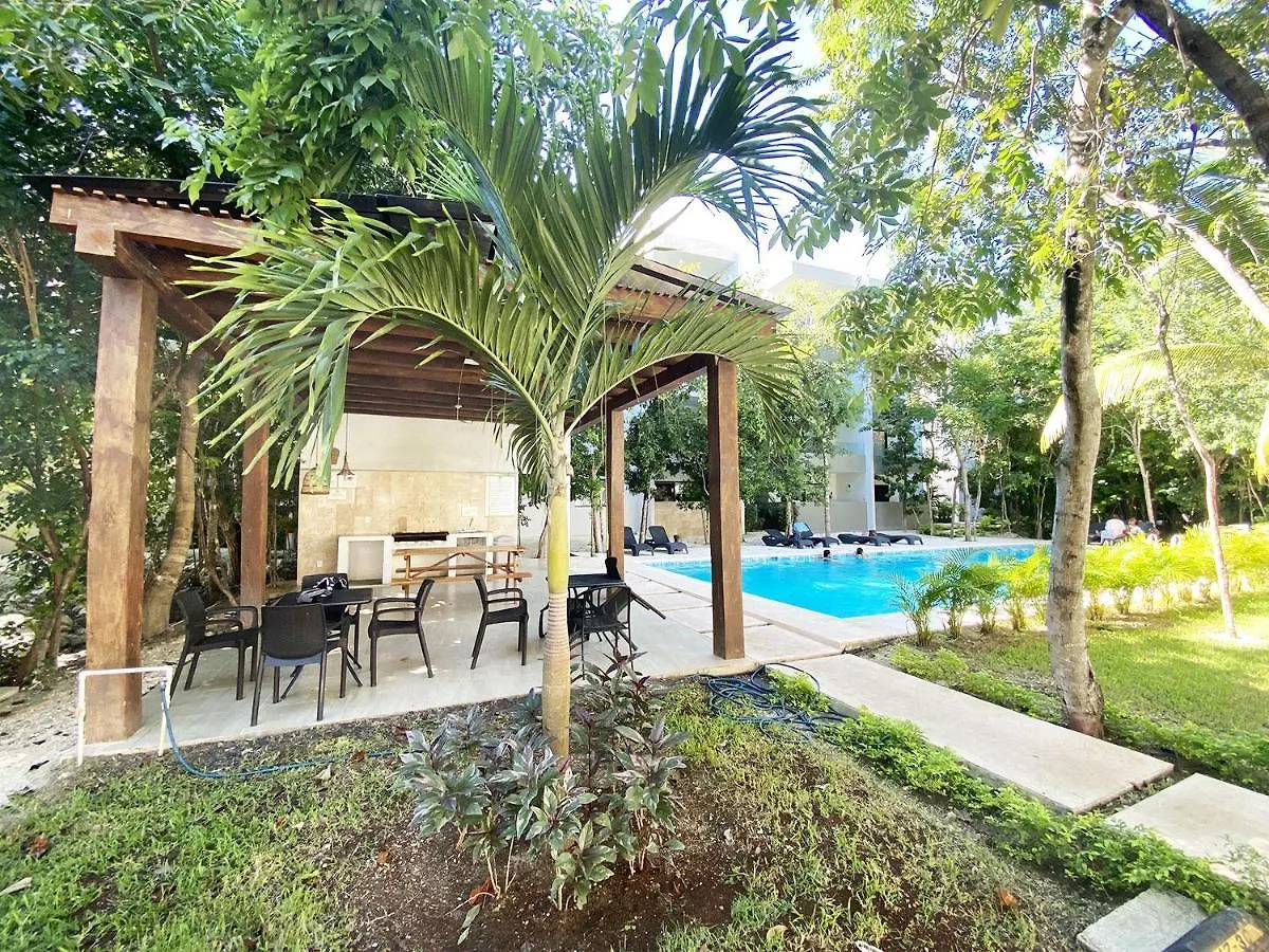 Apartmán Departamento Brisa Tropical En Residencial De Lujo Playa del Carmen