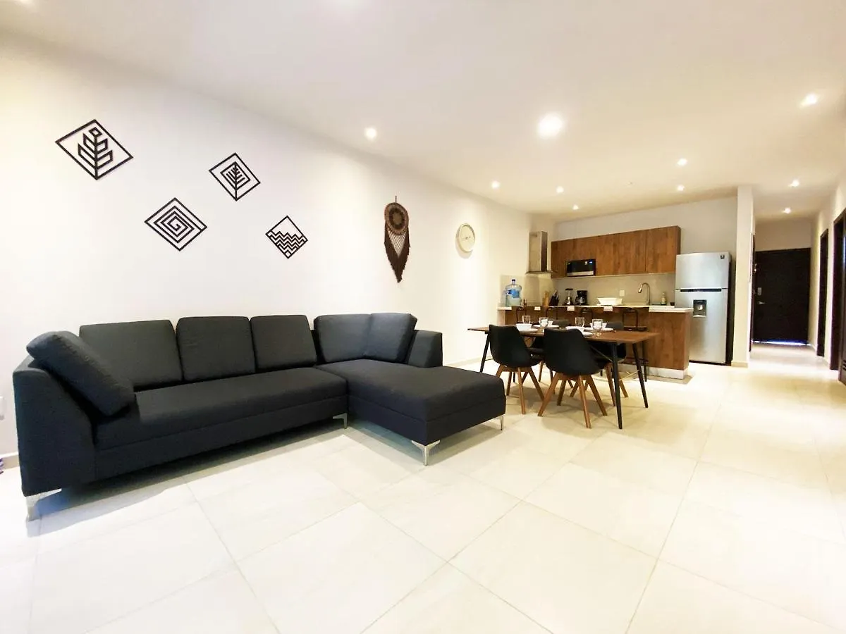 Appartement Departamento Brisa Tropical En Residencial De Lujo à Playa del Carmen 0*,
